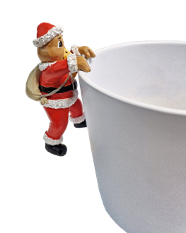 Hanging Kiwi Santa